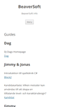 Mobile Screenshot of beaversoft.se